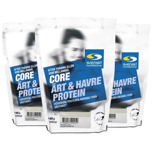 Core Ärt- och Havreprotein Vanilj 1,2 kg