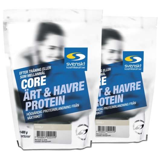 Core Ärt- och Havreprotein Vanilj 800 g