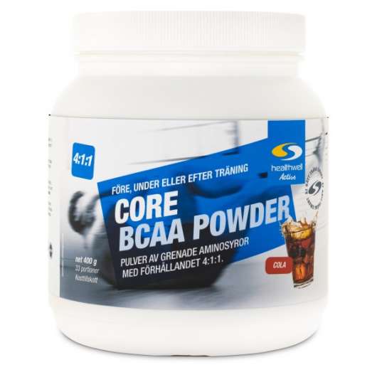Core BCAA Powder, Cola, 400 g