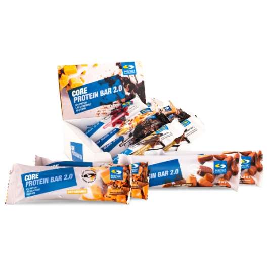 Core Protein Bar 2.0 Blandpack 12-pack