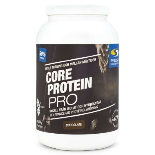 Core Protein Pro, Hallon/Vit Choklad Stevia, 800 g