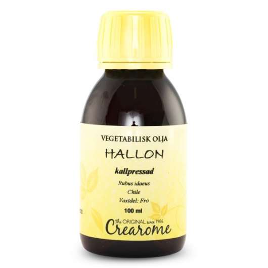 Crearome Kallpressad Hallonfröolja 100 ml