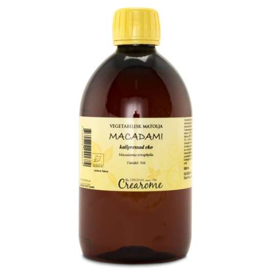 Crearome Kallpressad Macadamiaolja EKO, 500 ml