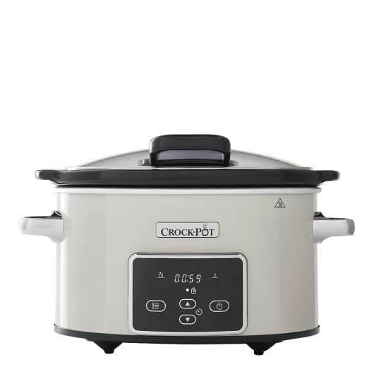 Crock-Pot - Crockpot Slow Cooker med timer 3,5 L Off-white