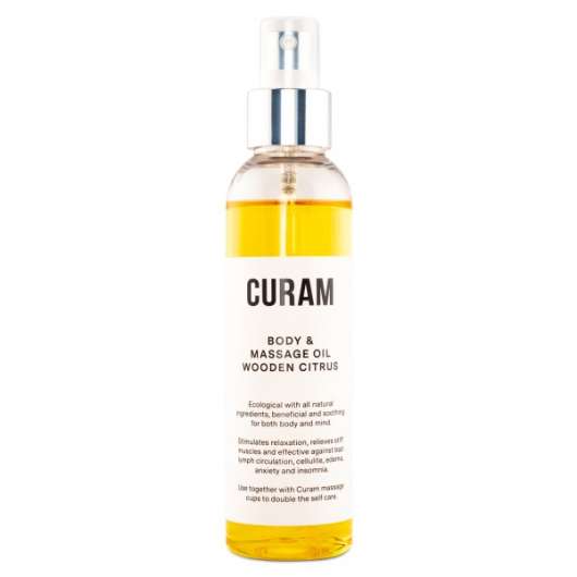 Curam Body and massage oil Wooden Citrus 150 ml
