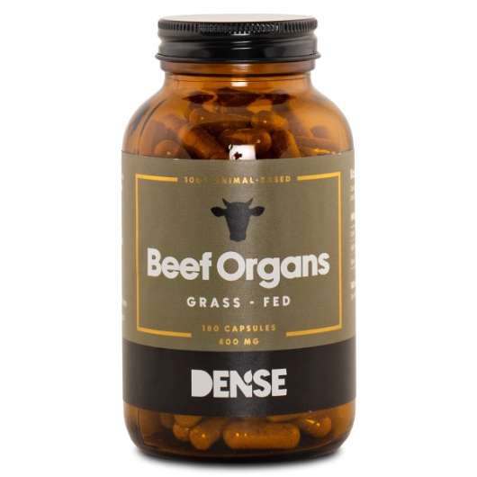 Dense Beef Organs, 180 kaps