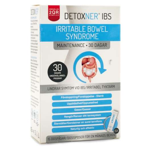 Detoxner IBS Maintenance 15 påsar