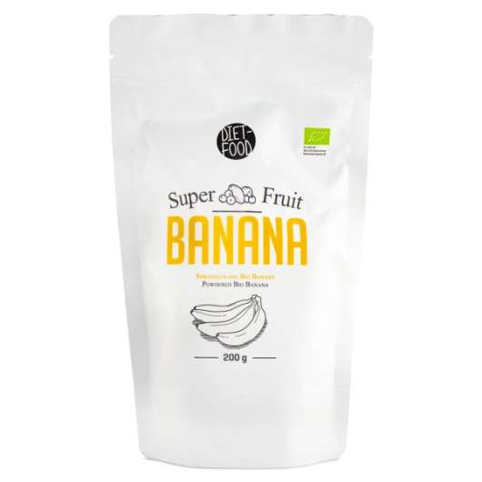 Diet Food Organic Banana Powder 200 g
