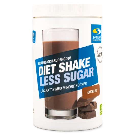 Diet Shake Less Sugar - Kort Datum Chocolate Stevia 420 g