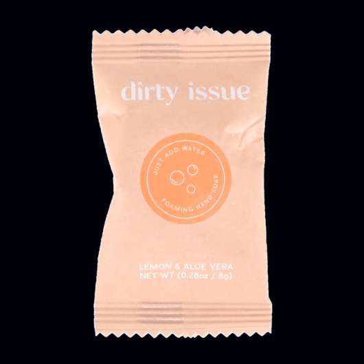Dirty Issue 3 x Tablett Lemon & Aloe Vera Foaming Hand Soap
