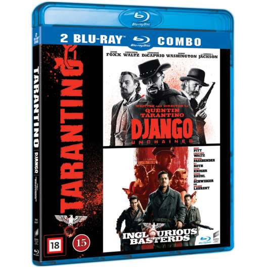 Django Unchained & Inglorious Basterds Blu-Ray - 20% rabatt