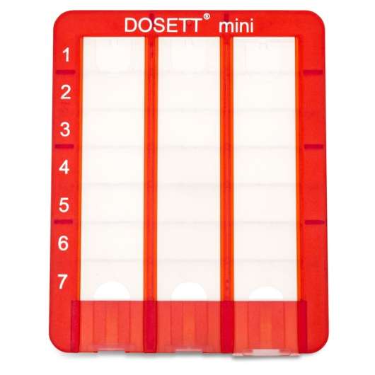 Dosett Mini 1 st Röd