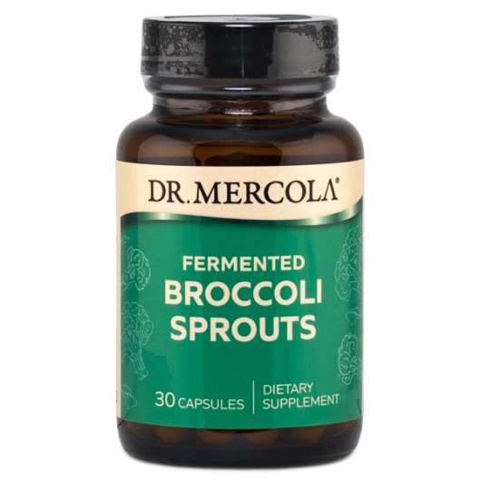 Dr Mercola Fermented Broccoli Sprouts, 30 kaps