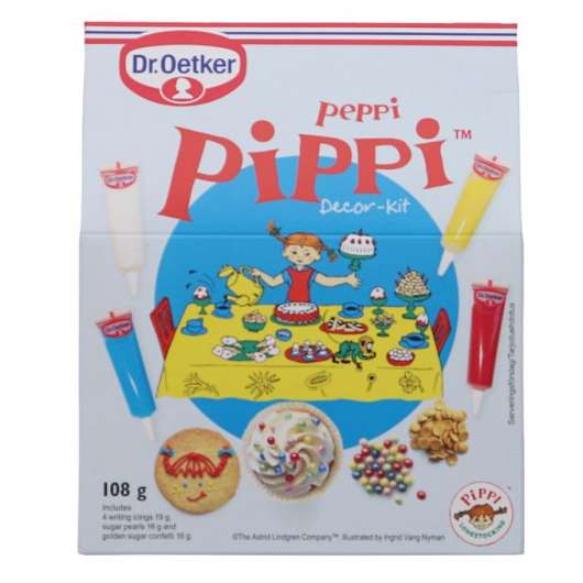 Dr.Oetker * 3 x Pippi Kit Dekorering