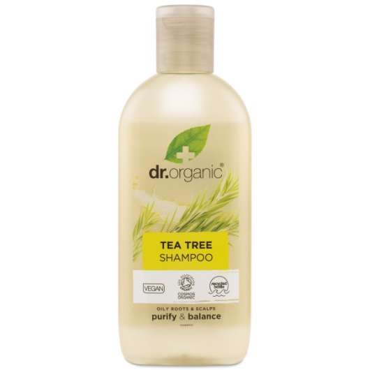 Dr Organic Tea Tree Shampoo, 265 ml