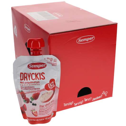 Dryckis Jordgubb 10-pack - 39% rabatt