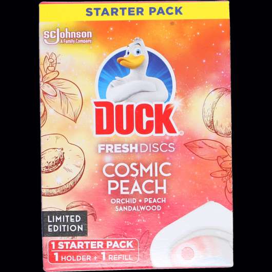 Duck 2 x WC Fresh Discs Cosmic Peach