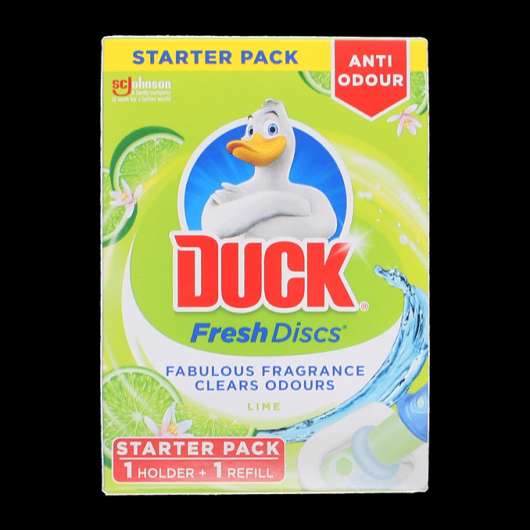 Duck 2 x WC Fresh Discs Lime