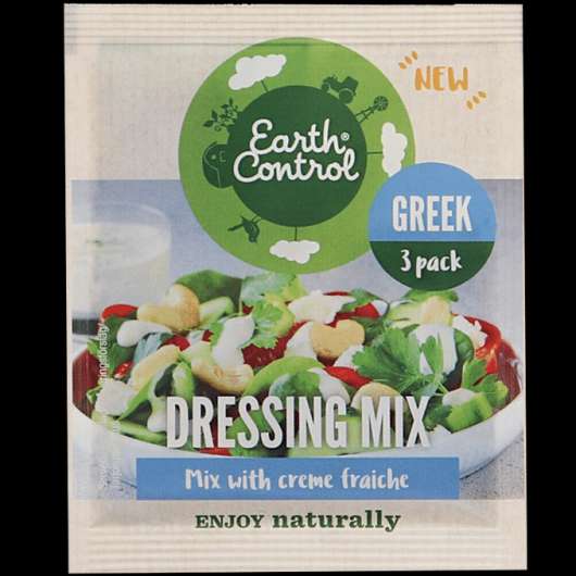 Earth Control 2 x Dressing Mix Greek 3-pack