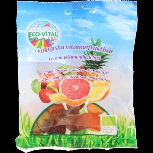 Eco-Vital 2 x Godisblandning Vitamin Fruktisar