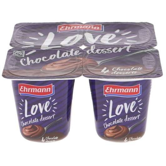 Ehrmann 3 x Chokladpudding 4-pack