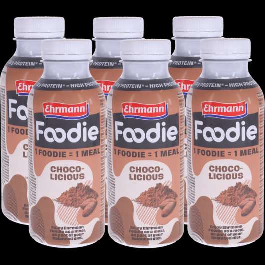 Ehrmann Foodie Måltidsersättning Choklad 6-pack
