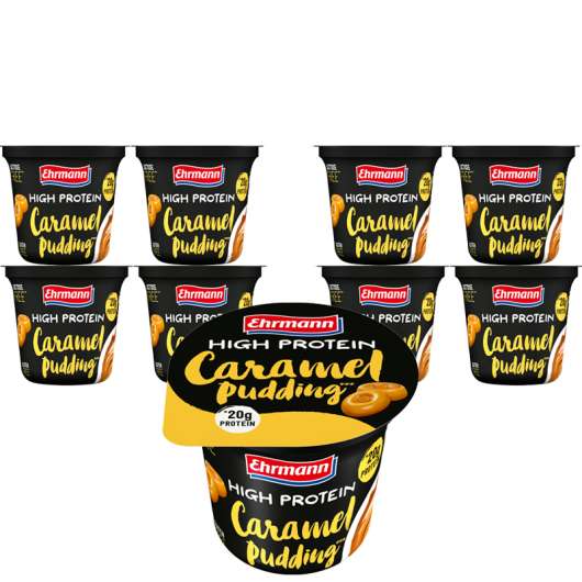 Ehrmann Proteinpudding Karamell 8-pack