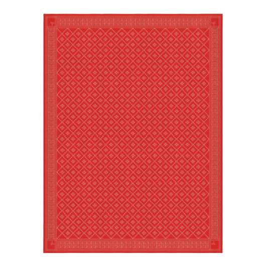 Ekelund - Åttebladrose 330 Duk 150x310 cm Röd