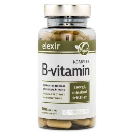 Elexir Pharma B-vitamin Komplex, 100 kaps