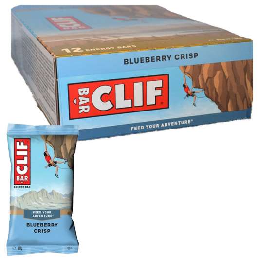Energibar Blueberry Crisp 12-pack - 44% rabatt
