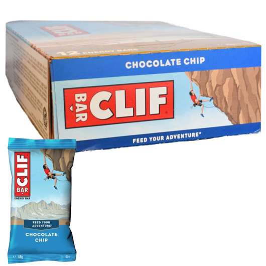 Energibar Chocolate Chip 12-pack - 44% rabatt