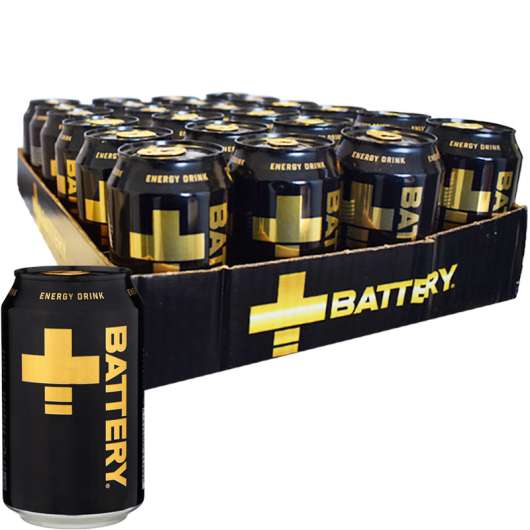 Energidryck Battery 24-pack - 20% rabatt