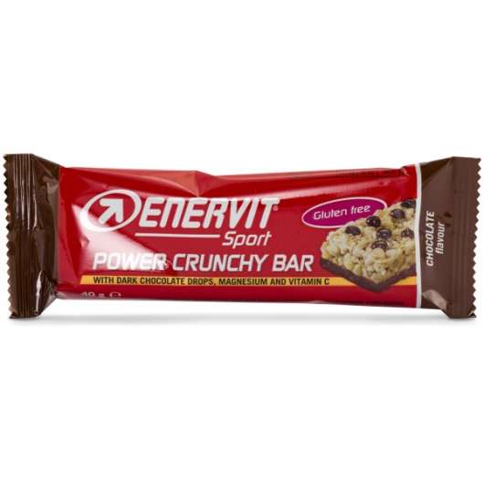 Enervit Power Crunchy Sport Bar, Choklad, 40 g