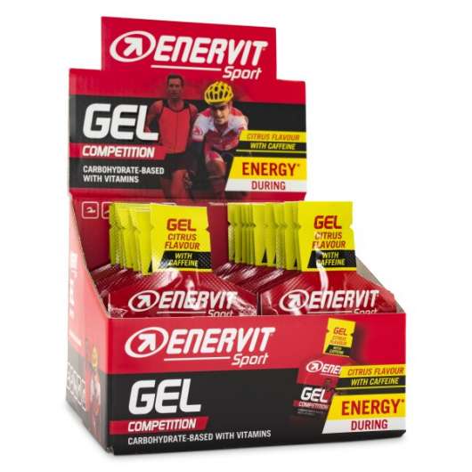Enervit Sport Caffeine Gel Citron 24-pack