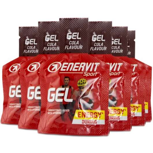 Enervit Sport Gel, Cola, 6-pack