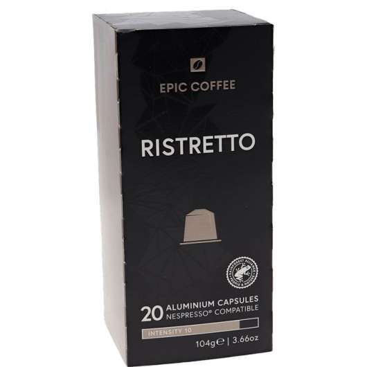 Epic Coffe Kaffekapslar Ristretto 20-Pack