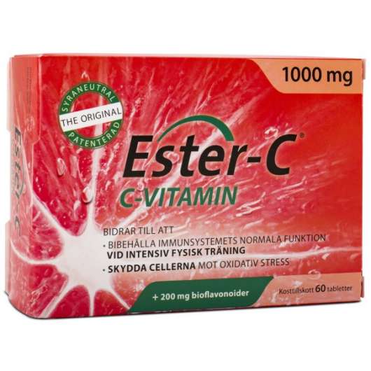 Ester-C, 1000 mg 60 tabl