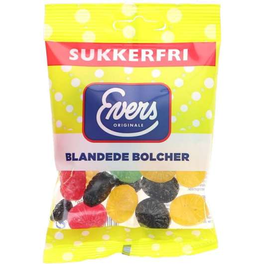 Evers 2 x Blandade Karameller Sockerfria