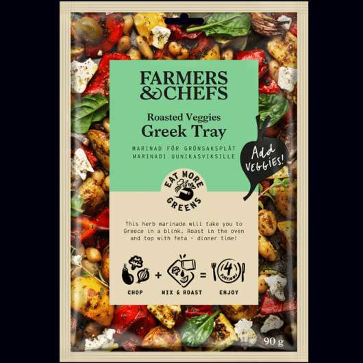 Farmers & Chefs 3 x Grekisk Marinad Grönsaker