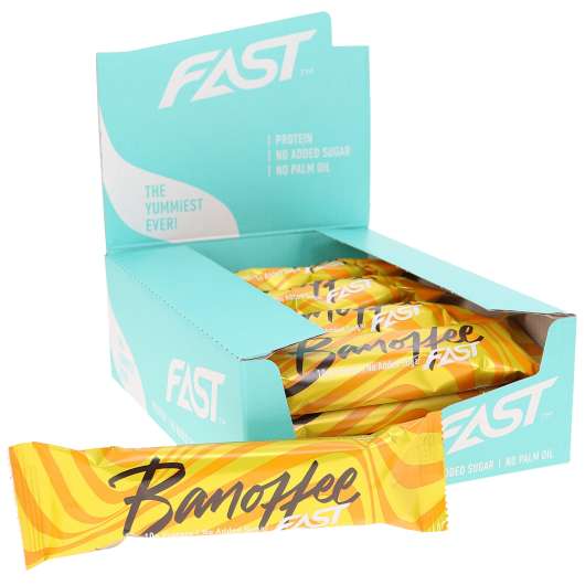 Fast Proteinbars Banoffe 15-pack - 40% rabatt