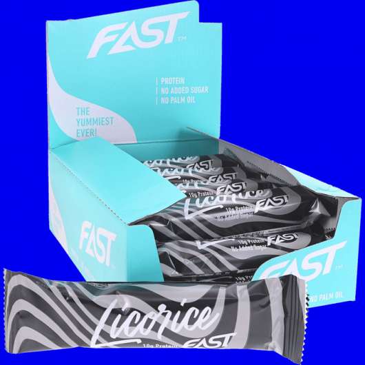Fast Proteinbars Licorice 15-pack