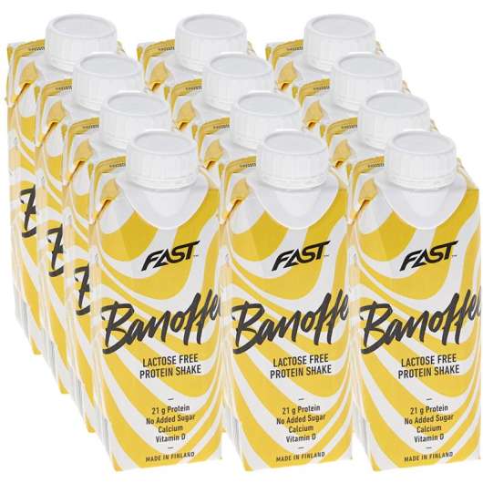 Fast Proteinshake Banoffee 12-pack