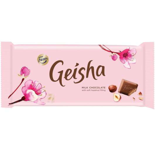Fazer 3 x Geisha Mjölkchoklad