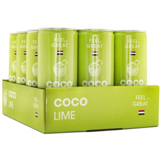 Feel Great Coco Lime 12-pack