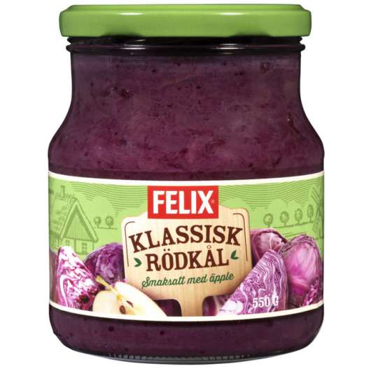 Felix 2 x Rödkål Klassisk