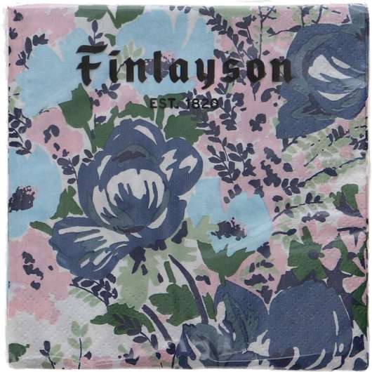Finlayson 2 x Servetter Blommor 20st