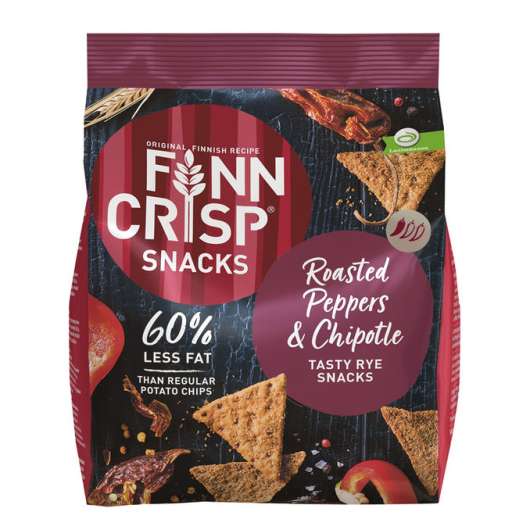 Finn Crisp Rye Snack Roasted Peppers & Chipotle
