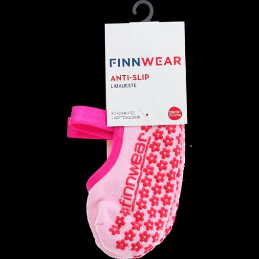 Finnwear Anti-Glid Sockor Rosa Baby Stl 22-24 2-pack