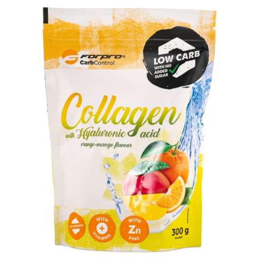 Forpro Carb Control Collagen With Hyaluronic Acid 300 g Orange/Mango