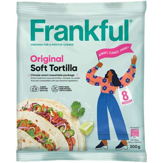Frankful 2 x Soft Tortilla Original 8-Pack